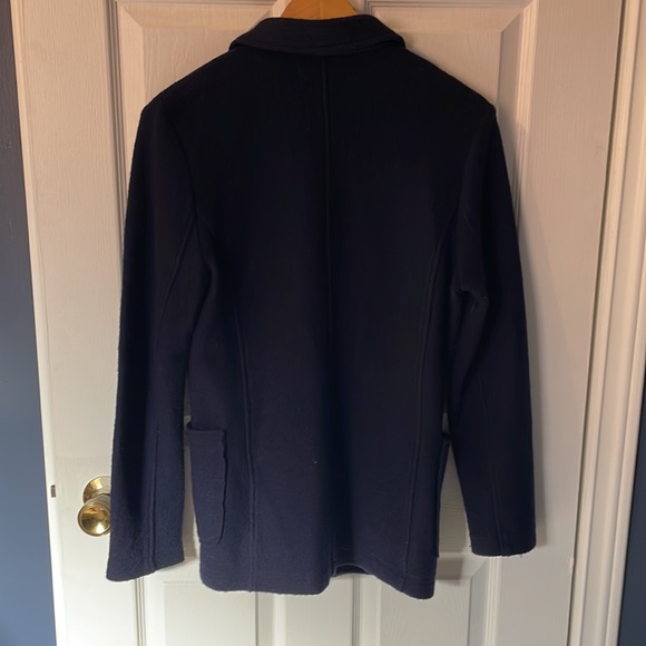 Lachlan Navy 100% Wool Blazer Women’s Small - Picture 7 of 14